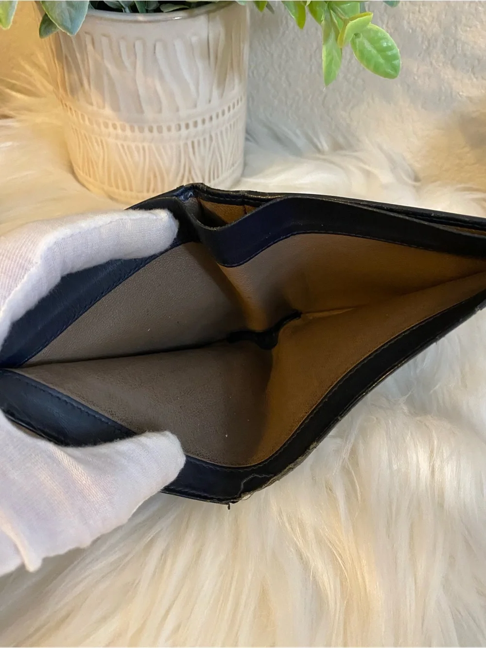 Bottega Veneta Black Intrecciato Leather Bifold Wallet